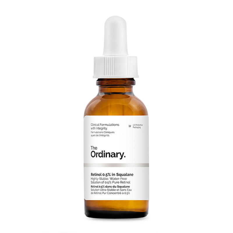 The Ordinary 含0 5%视黄醇角鲨烷精华 30ml