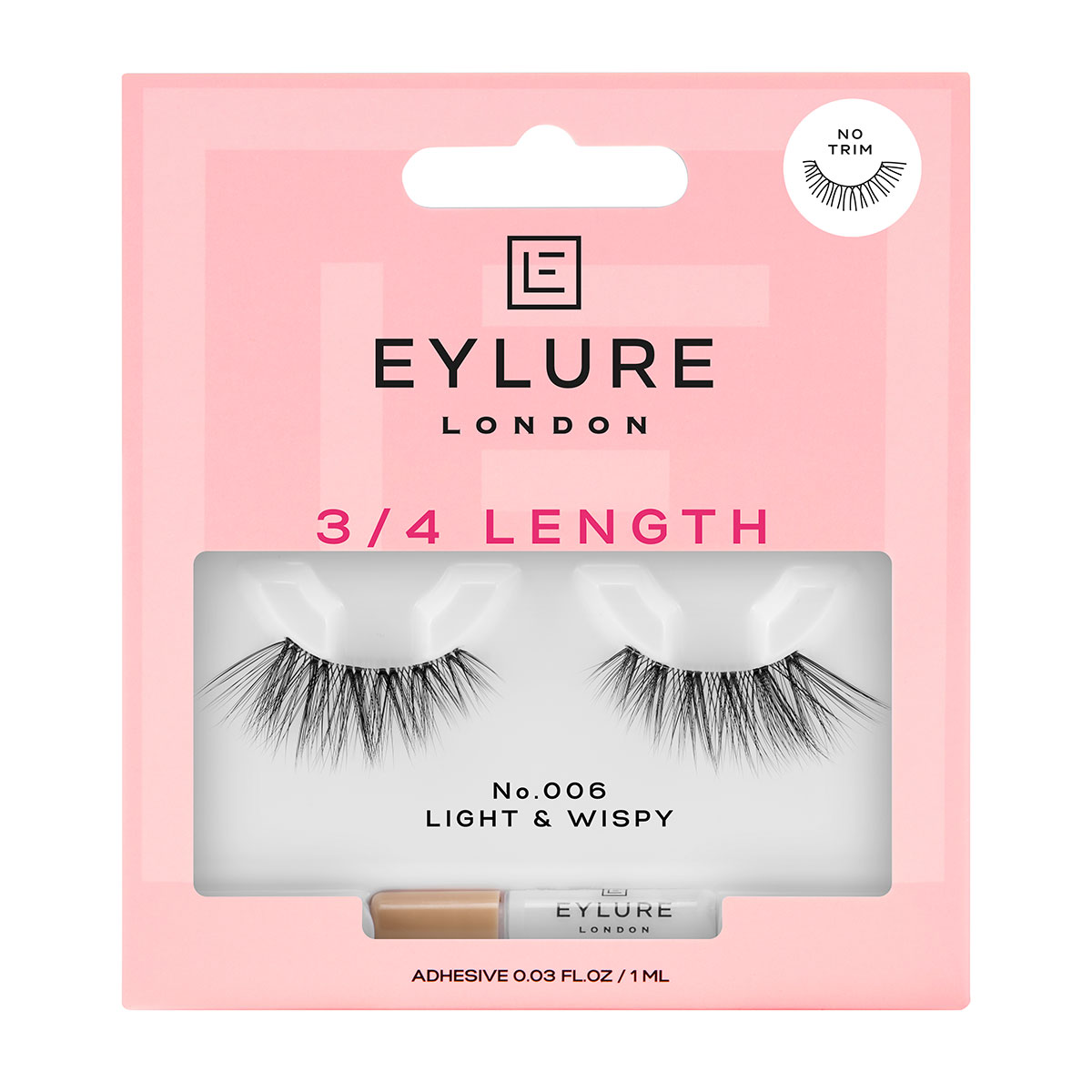 Eylure 3 4长假睫毛 No 006