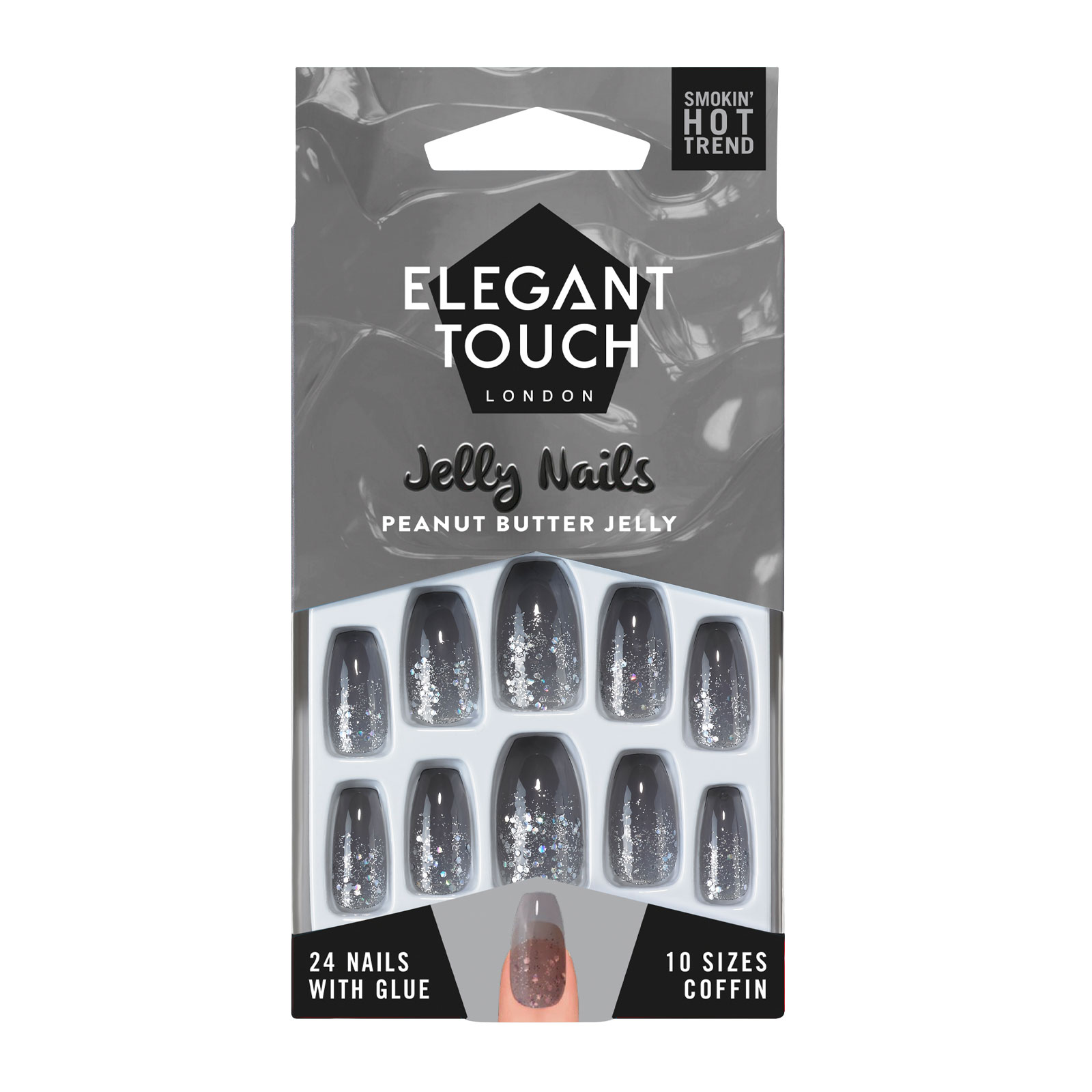 Elegant Touch 果冻假指甲 Peanut Butter Jelly