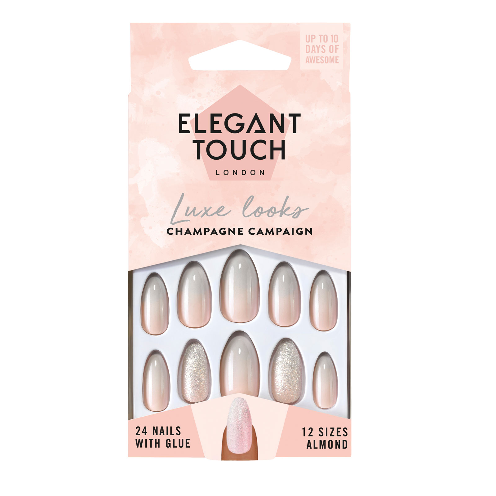 Elegant Touch 奢华假指甲 Champagne Campaign