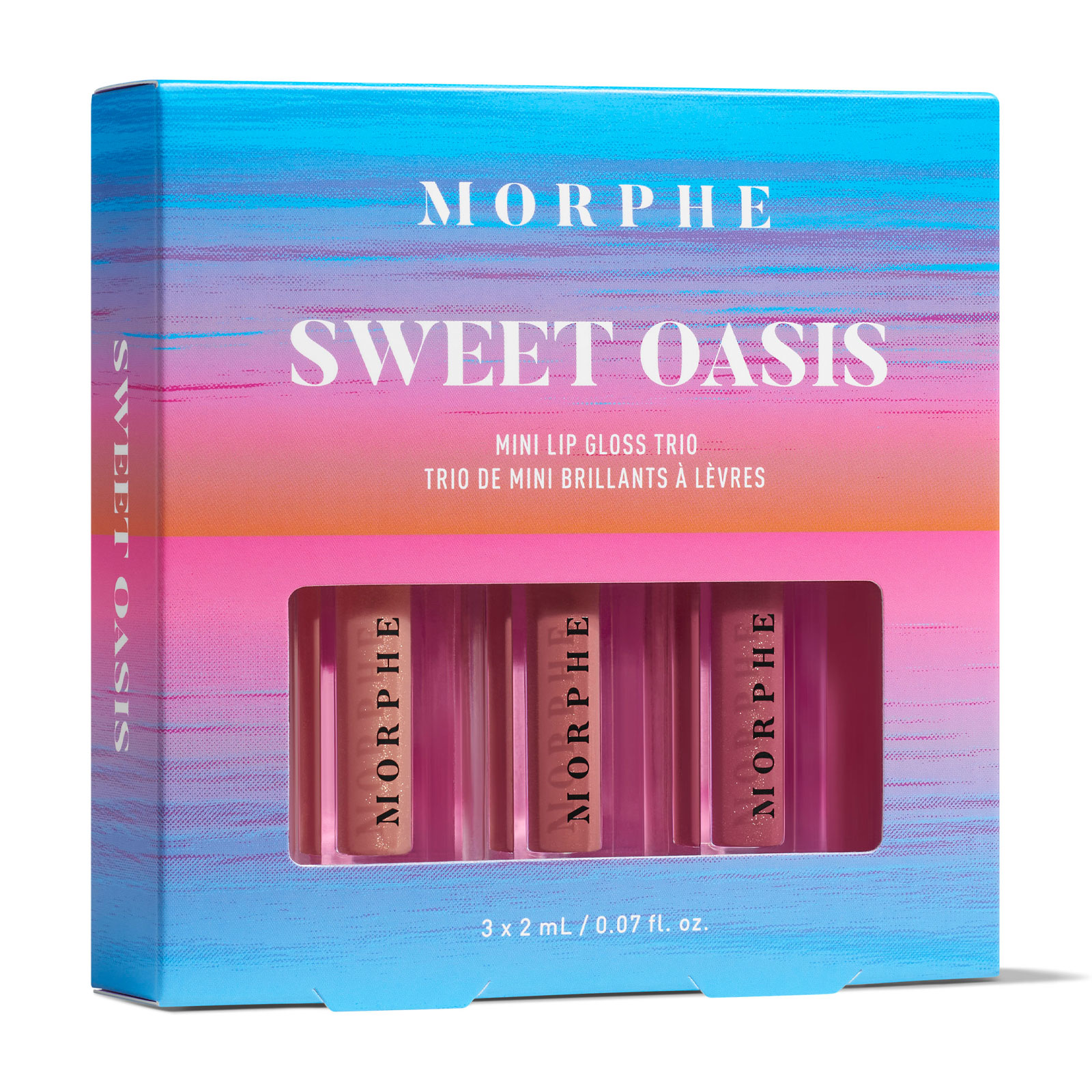 Morphe Sweet Oasis 迷你唇釉三支套装 3x2ml  Tipsy+ Shimmy+ Groupie