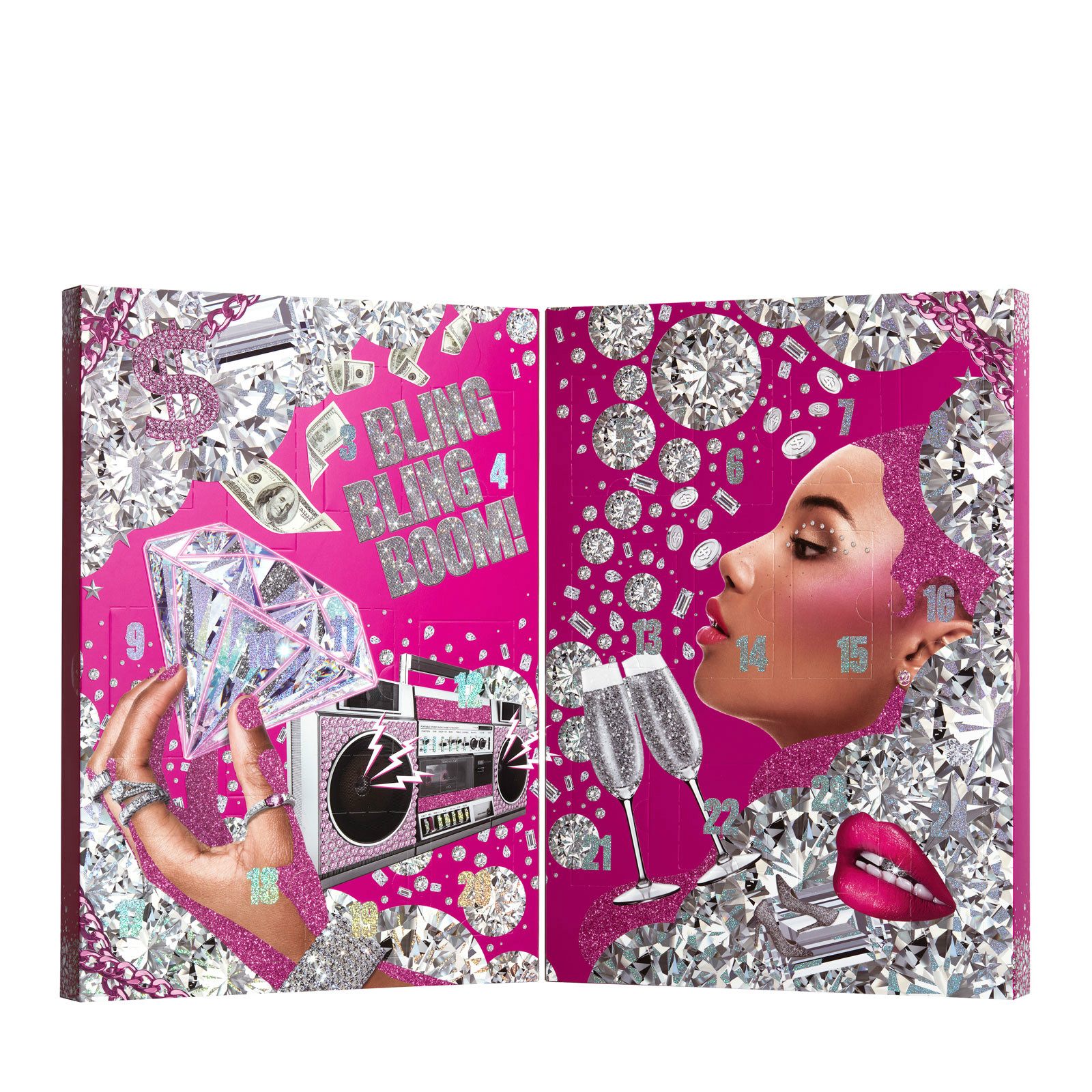 NYX Professional Makeup 圣诞倒数日历 面部彩妆24件套装