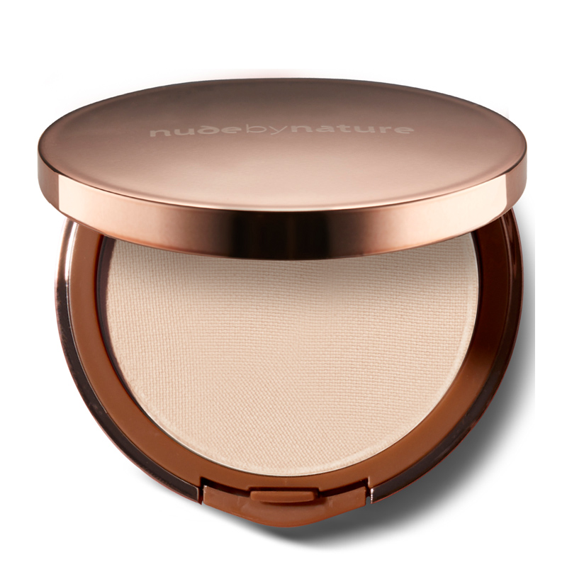 Nude by Nature 哑光矿物定妆蜜粉饼 10g