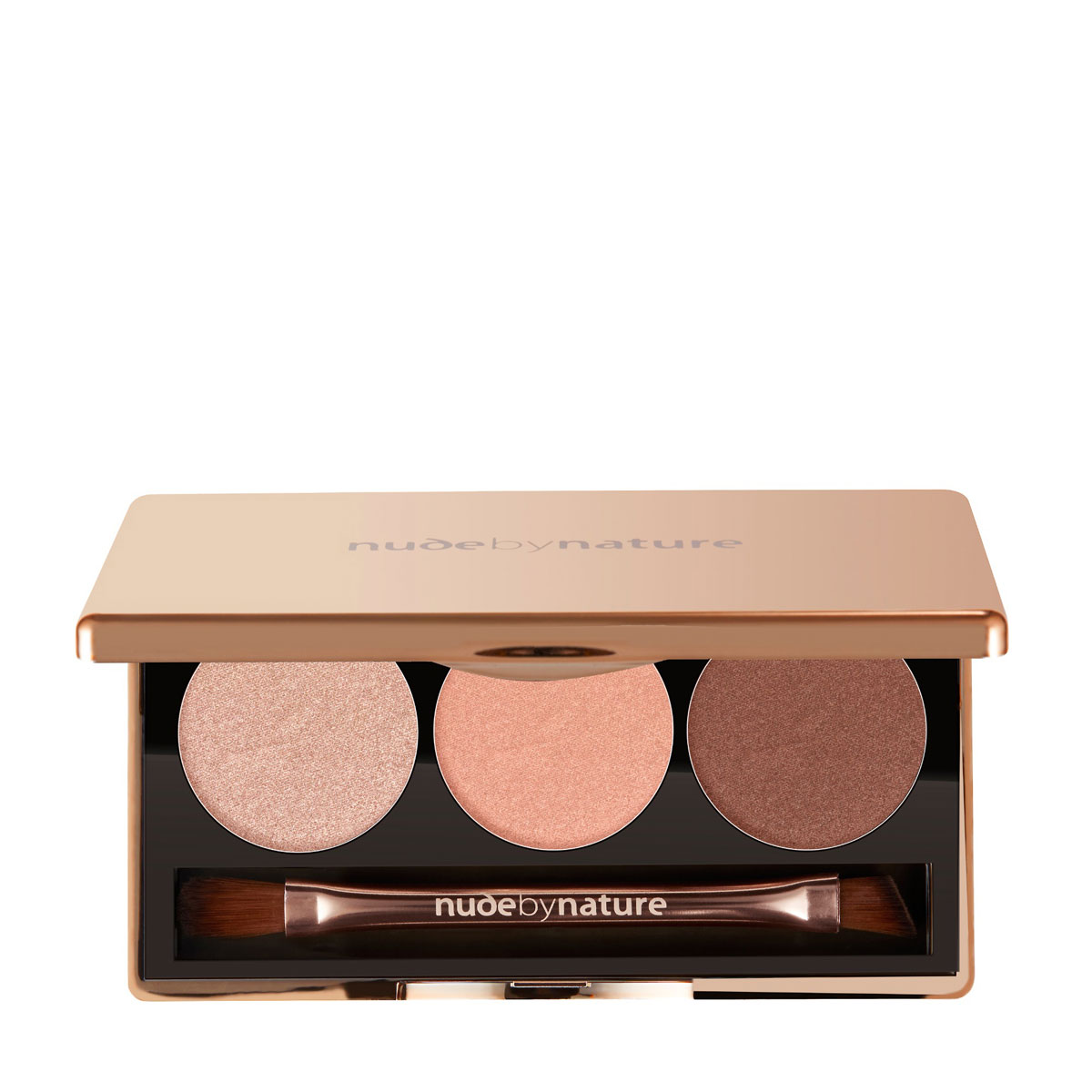 Nude by Nature 天然魅惑三色眼影 4g 02 Soft Rose