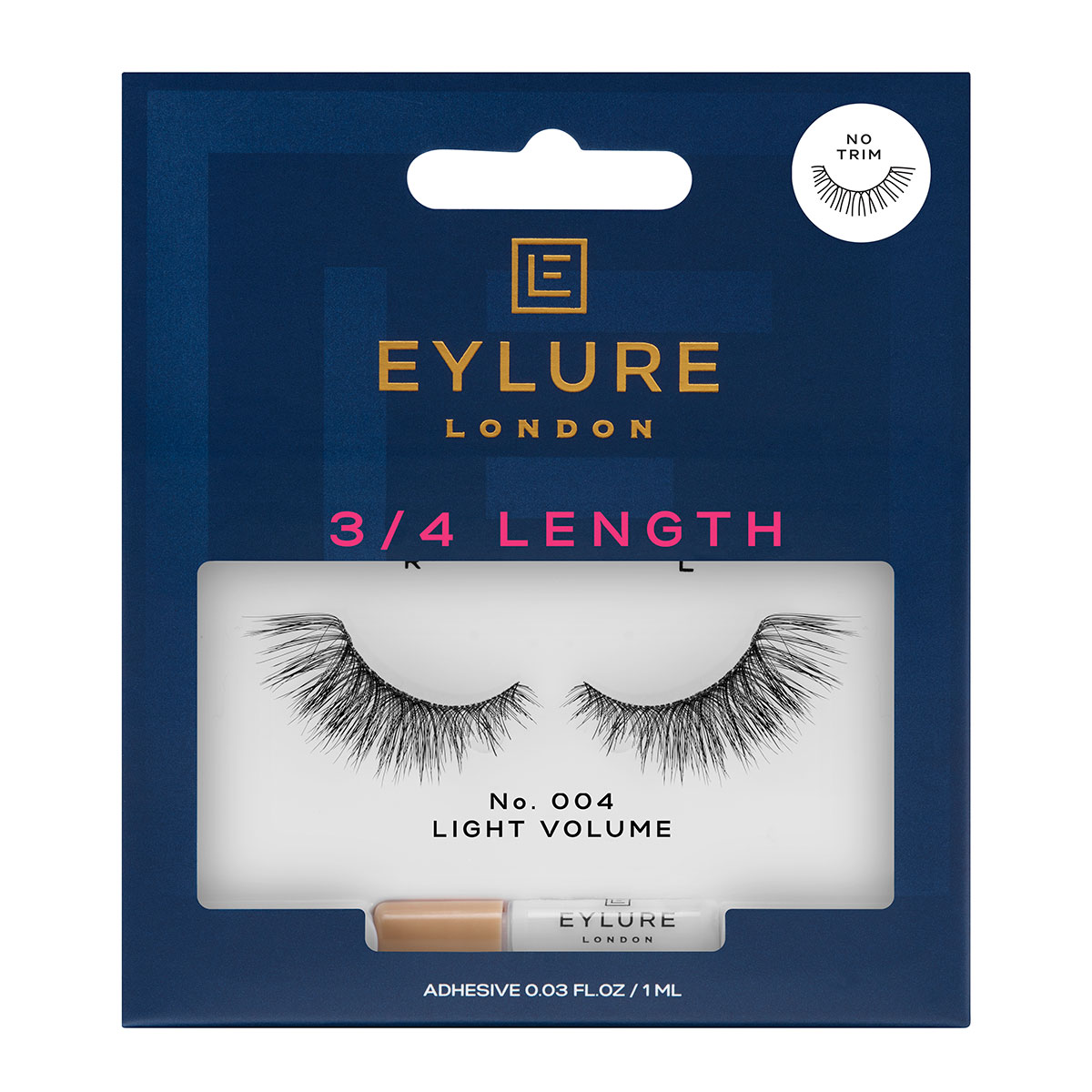 Eylure 3 4长假睫毛 No 004