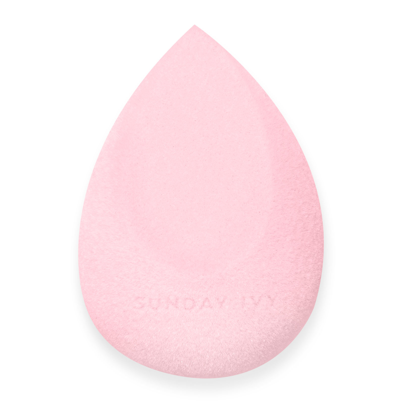Sunday Ivy 亲水性聚氨酯水滴斜切干湿两用粉扑 粉色