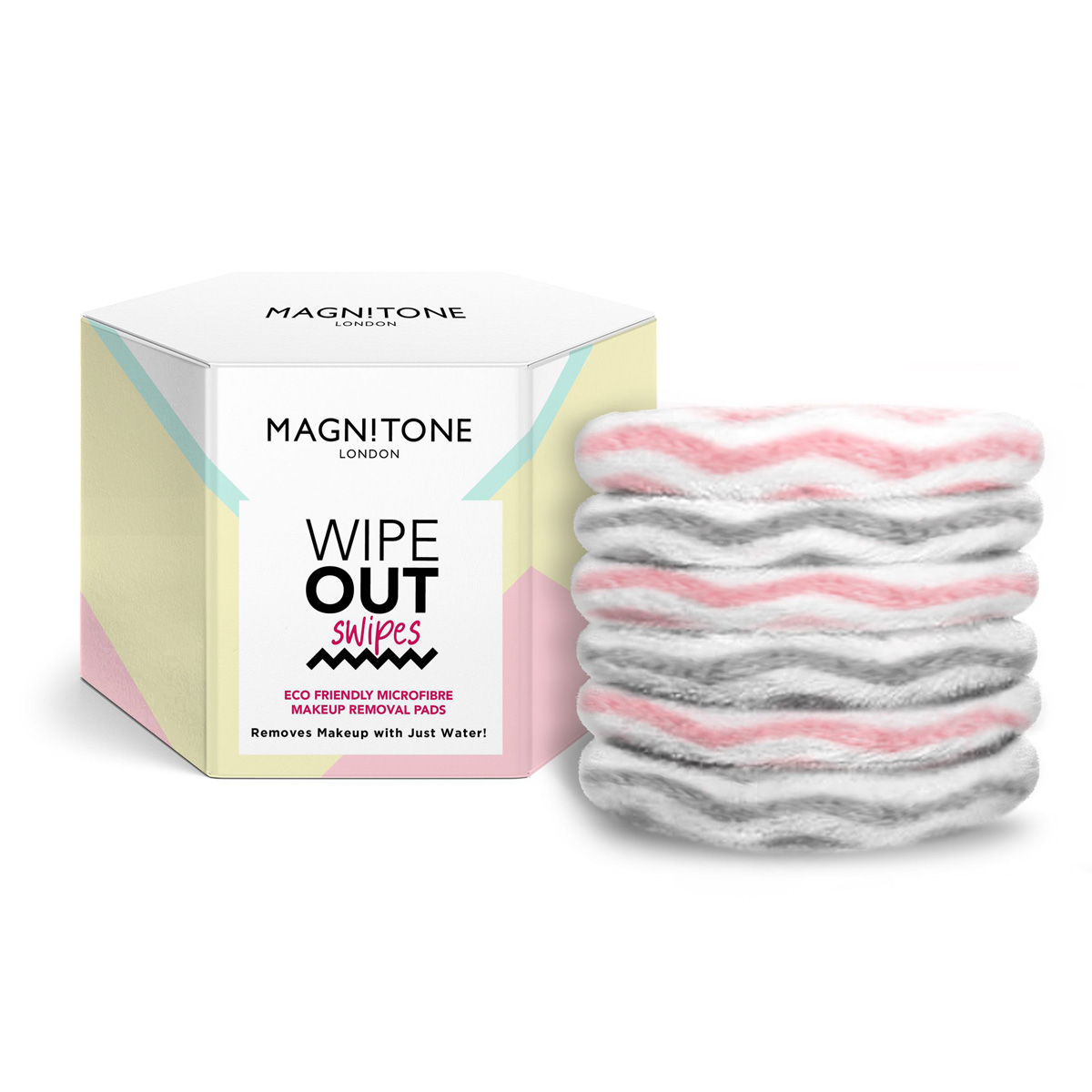 Magnitone 超细纤维卸妆洁面棉 可重复使用 6片