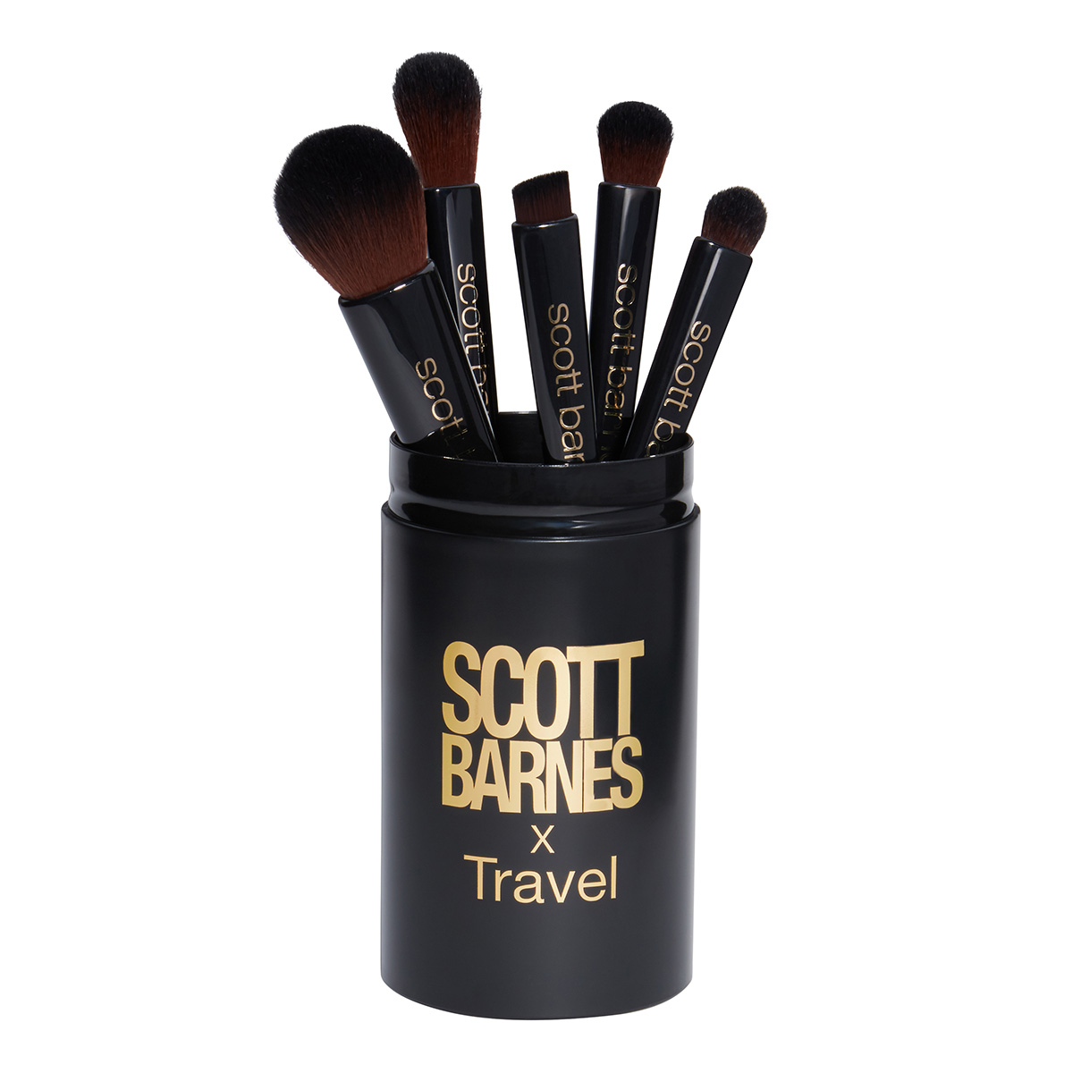 Scott Barnes 化妆刷五支旅行套装