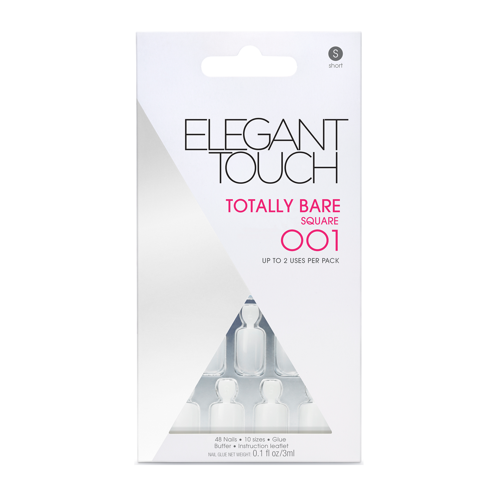Elegant Touch 假指甲 Square 001