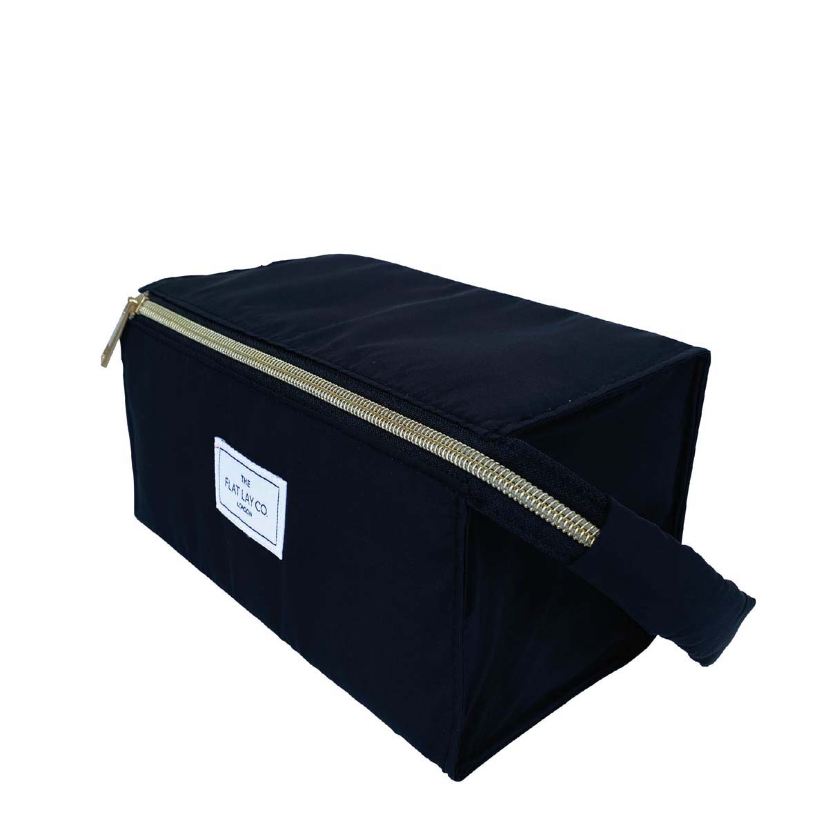 The Flat Lay Co  大容量化妆品收纳盒包 经典黑色