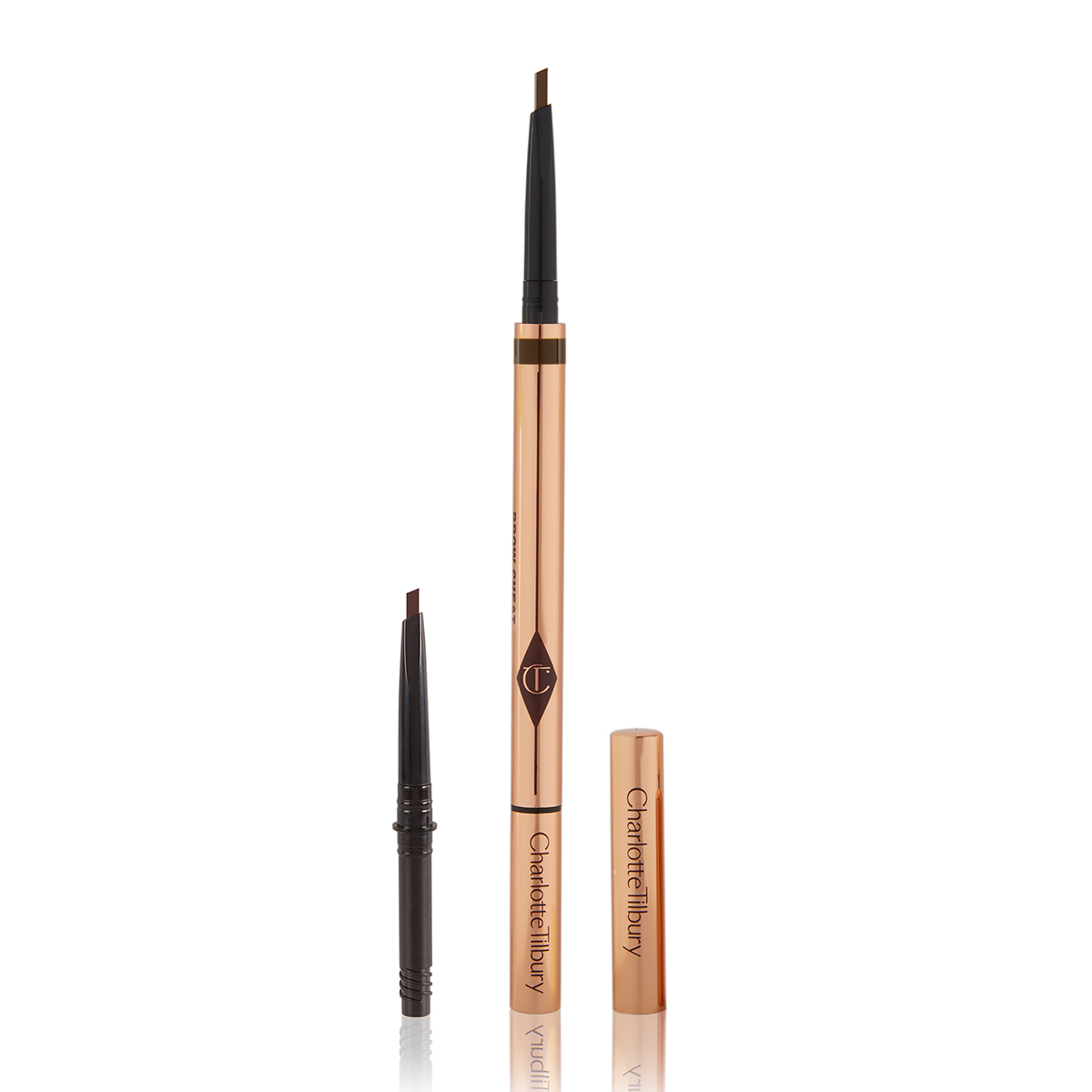 Charlotte Tilbury 极细眉笔1支+替换芯1个 Medium Brown