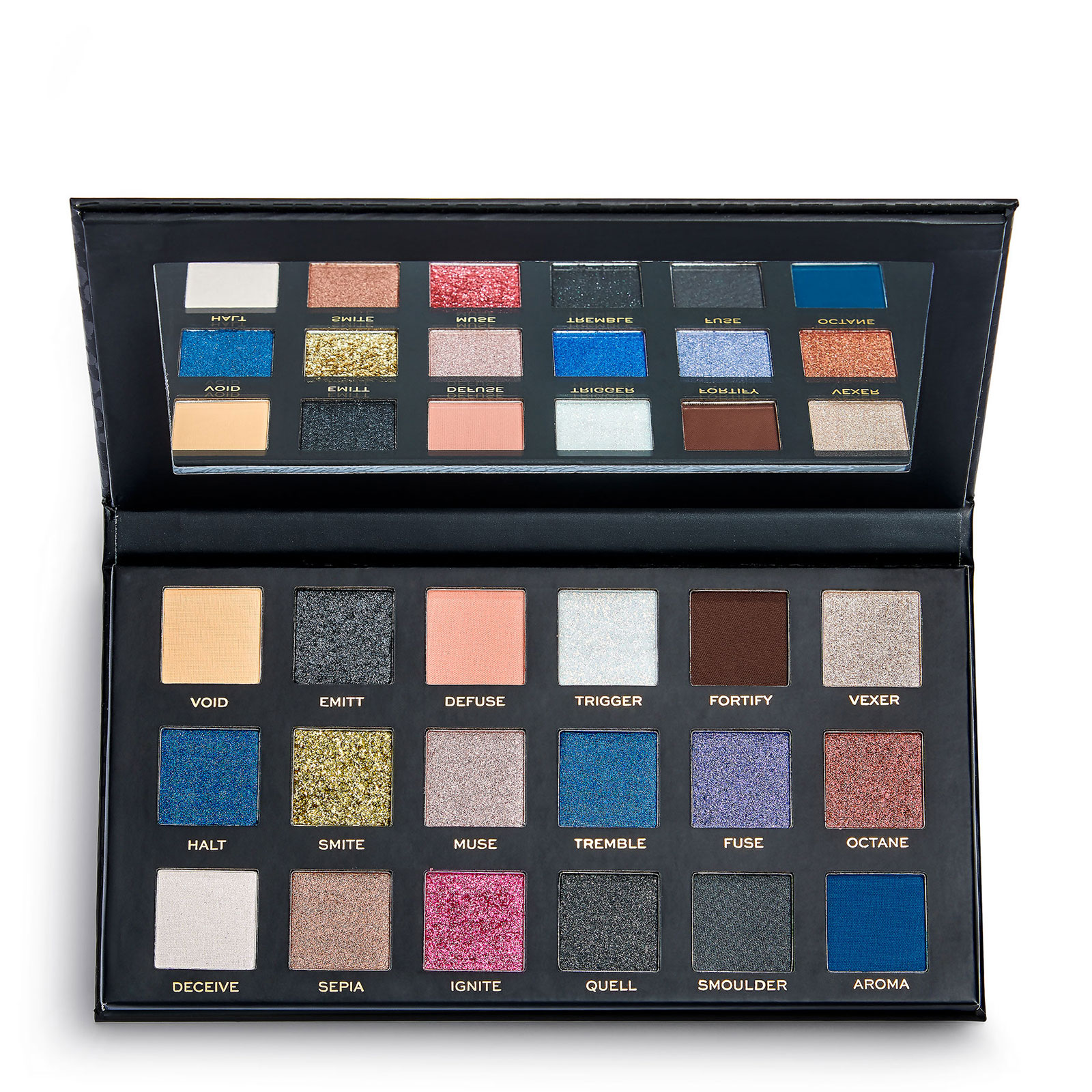 Revolution PRO New Neutrals 18色亮肤美妆修容盘 18g Smoked