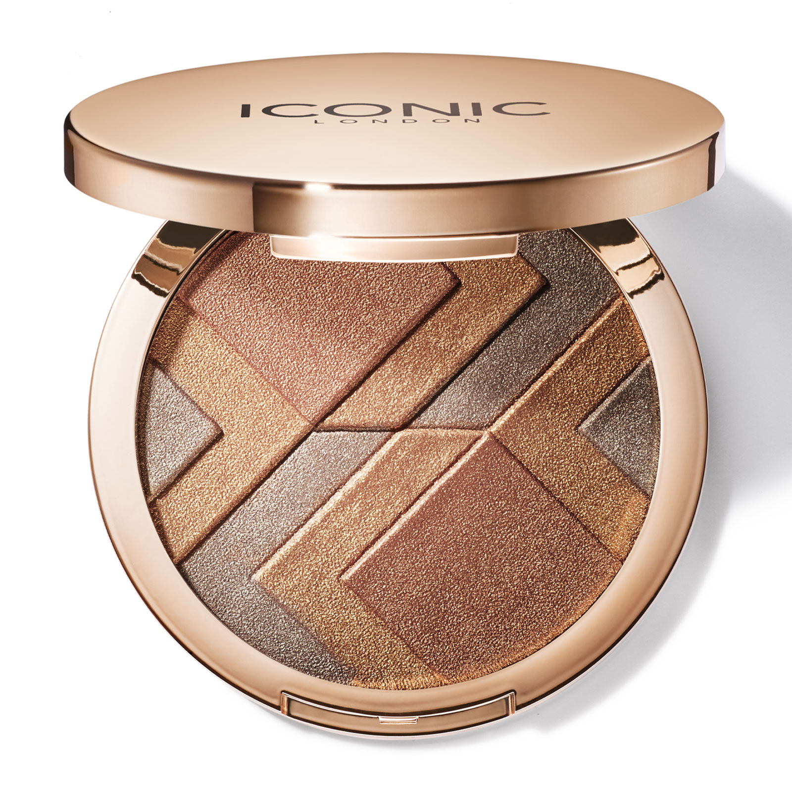 ICONIC London 高光亮肤修容遮瑕粉饼 16g Deep