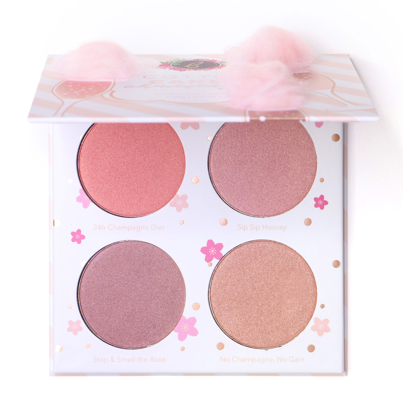 Beauty Bakerie 棉花糖香槟四色腮红盘 14g