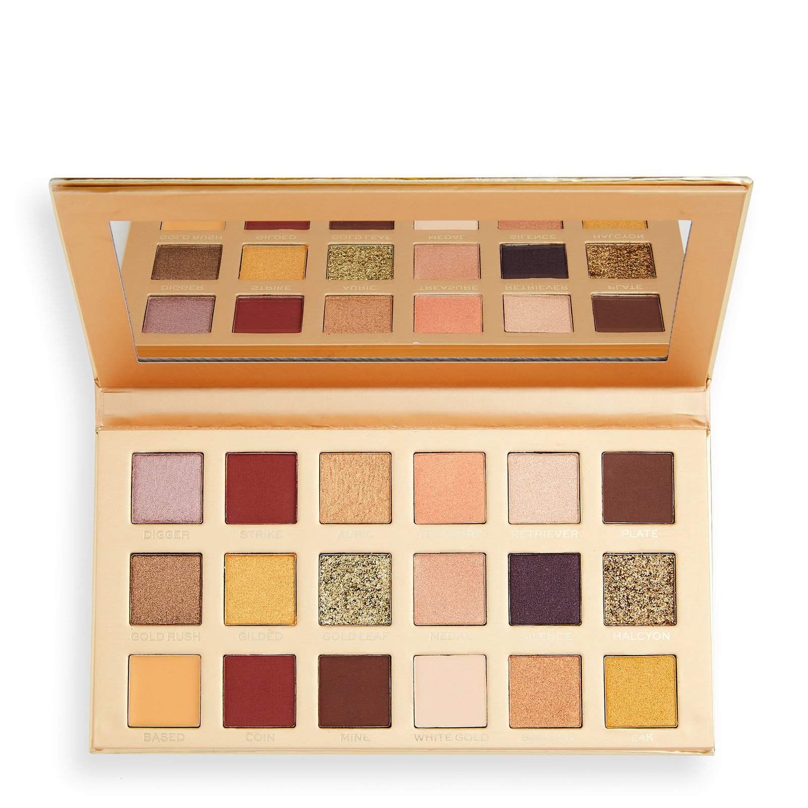 Revolution PRO 24k金色18色眼影盘 18g