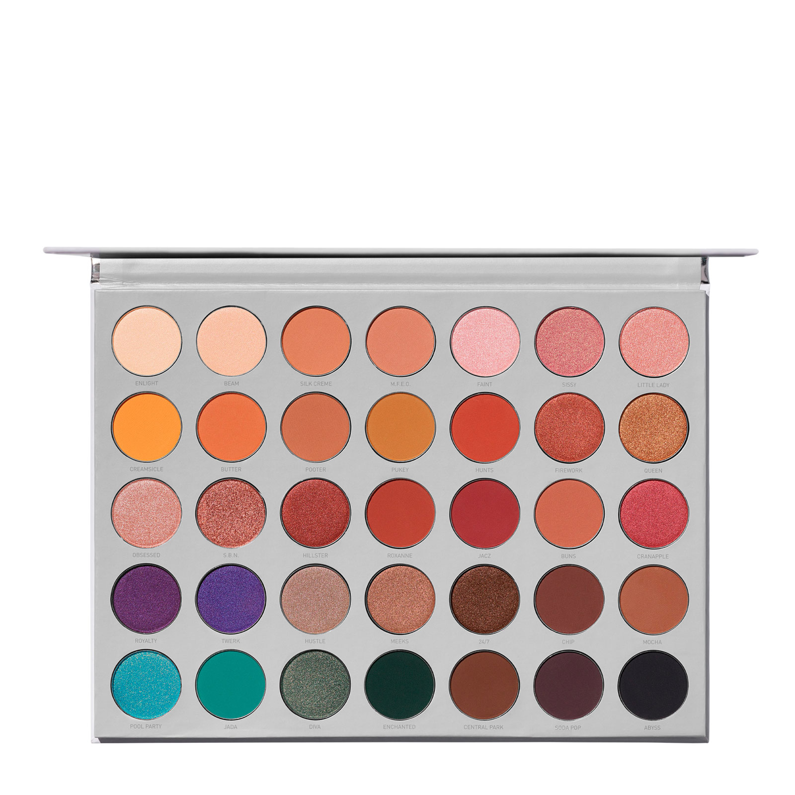 Morphe X Jaclyn Hill联名款35色仲夏之梦眼影盘