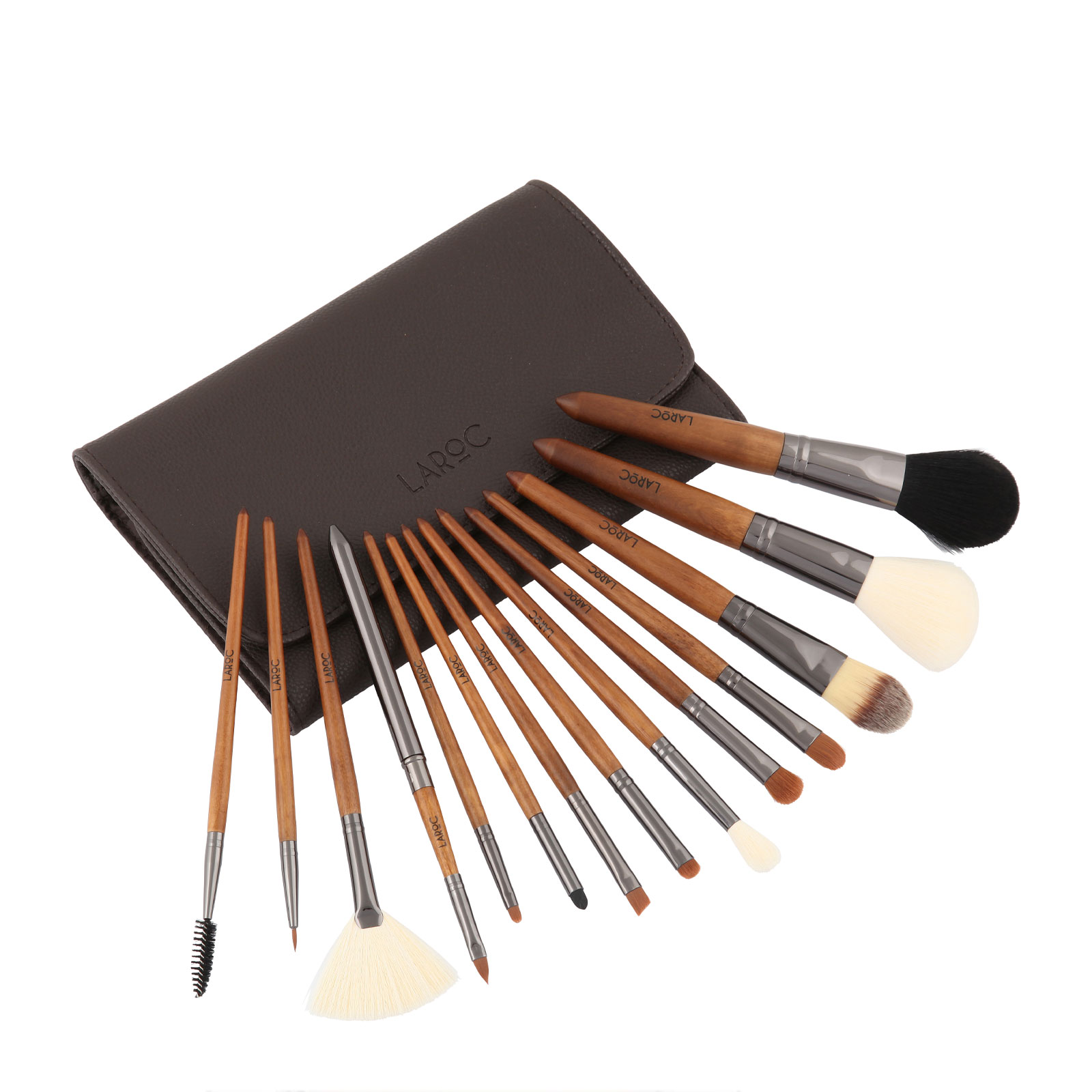 LaRoc Cosmetics 木质刷柄化妆刷15件套装