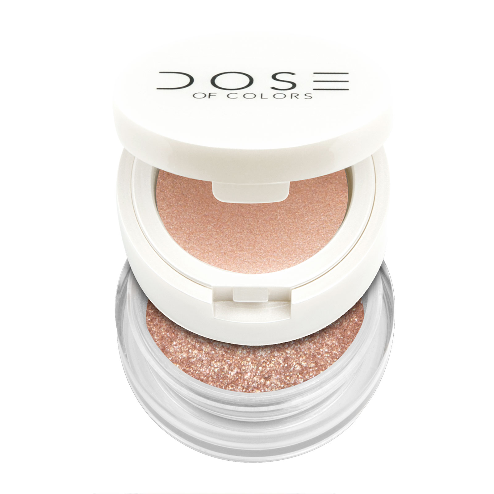 Dose of Colors 双色眼部打底膏 3.5g  朱粉贝壳Shell