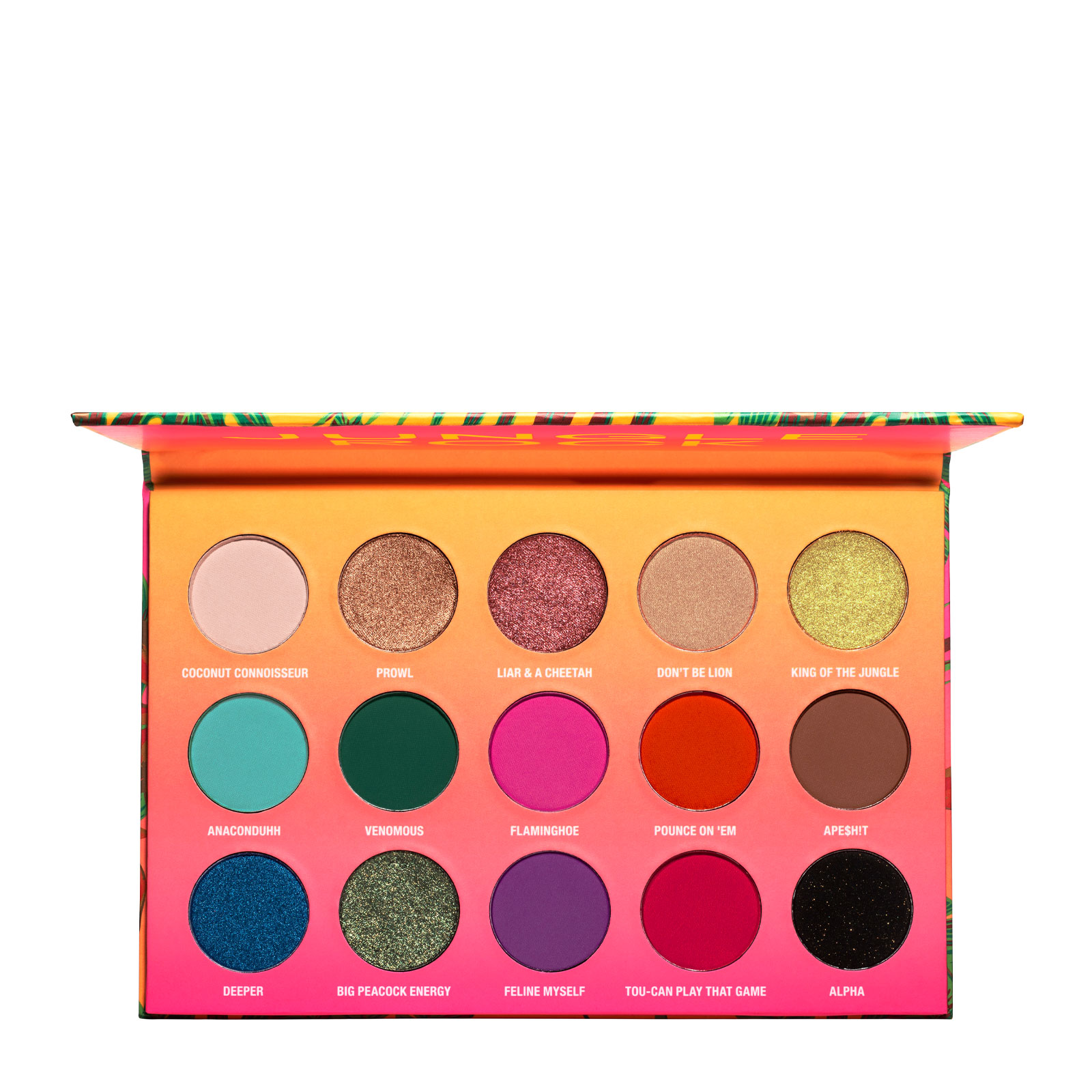 wet n wild Bretman Rock Jungle Queen 15色焕彩修容眼影盘 24g