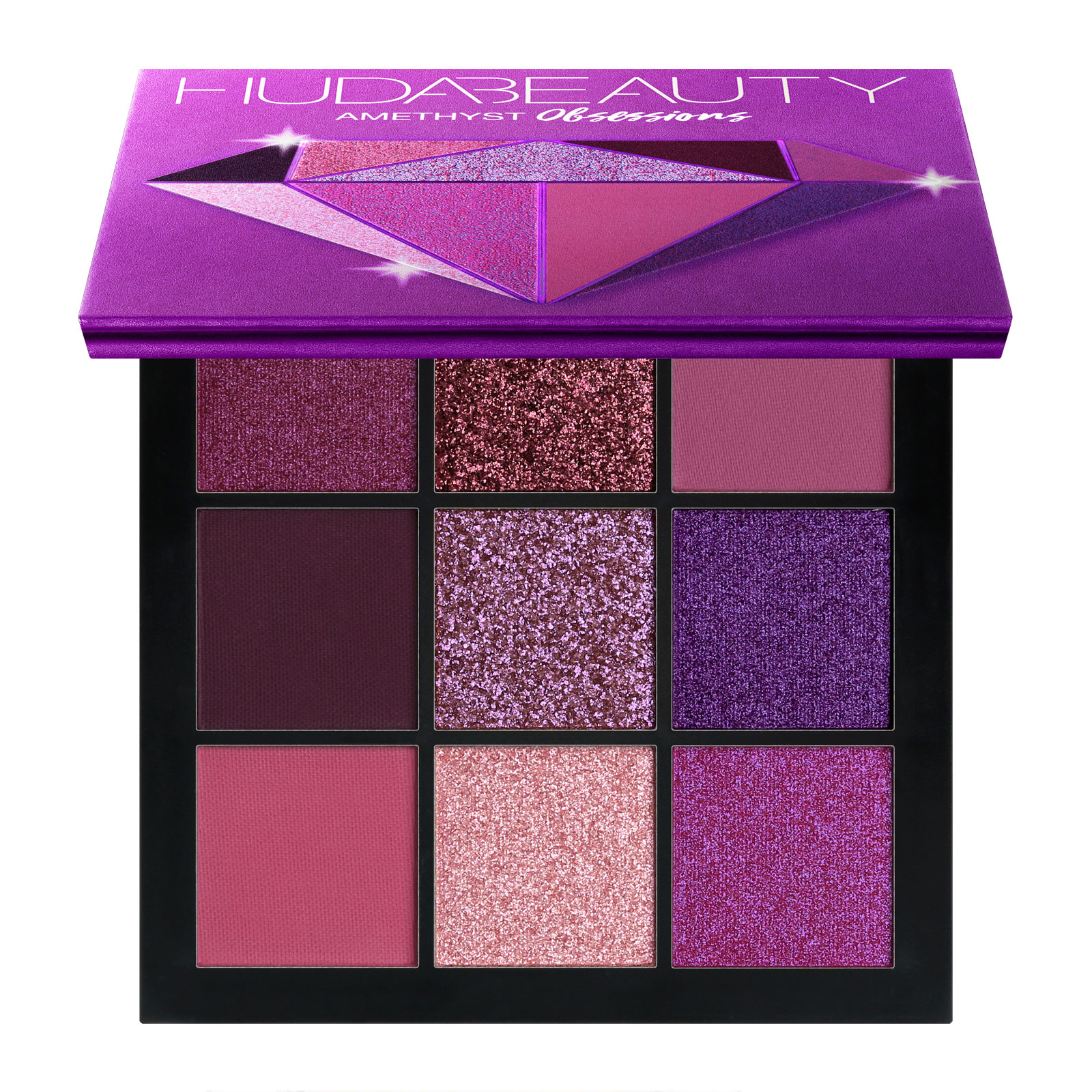 Huda Beauty 钻石痴迷系列九宫格眼影盘 10g Amethyst