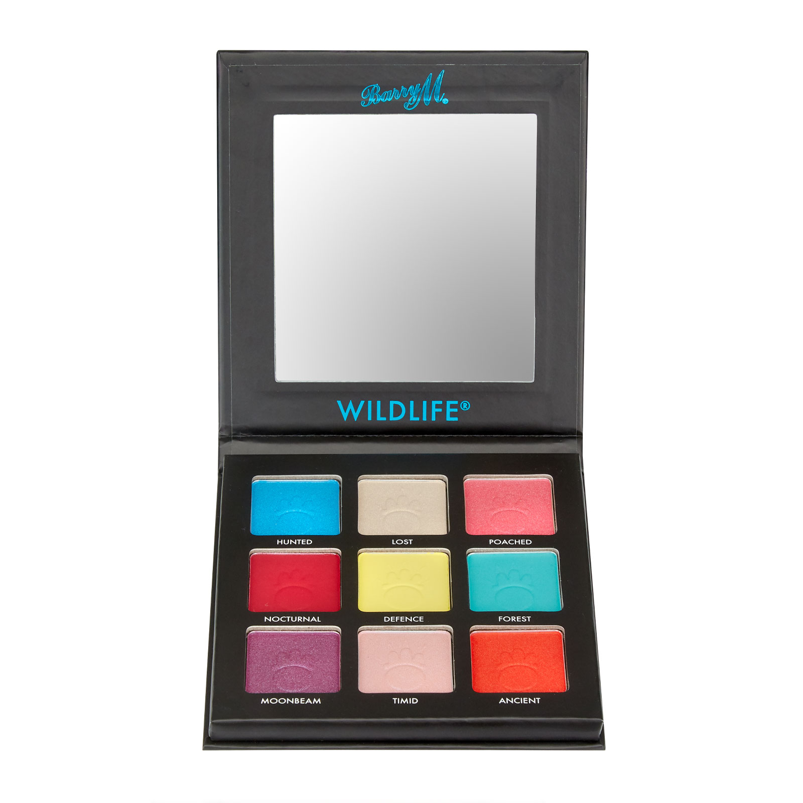 Barry M Wildlife 9色亮彩美妆眼影盘 12.6g Pangolin