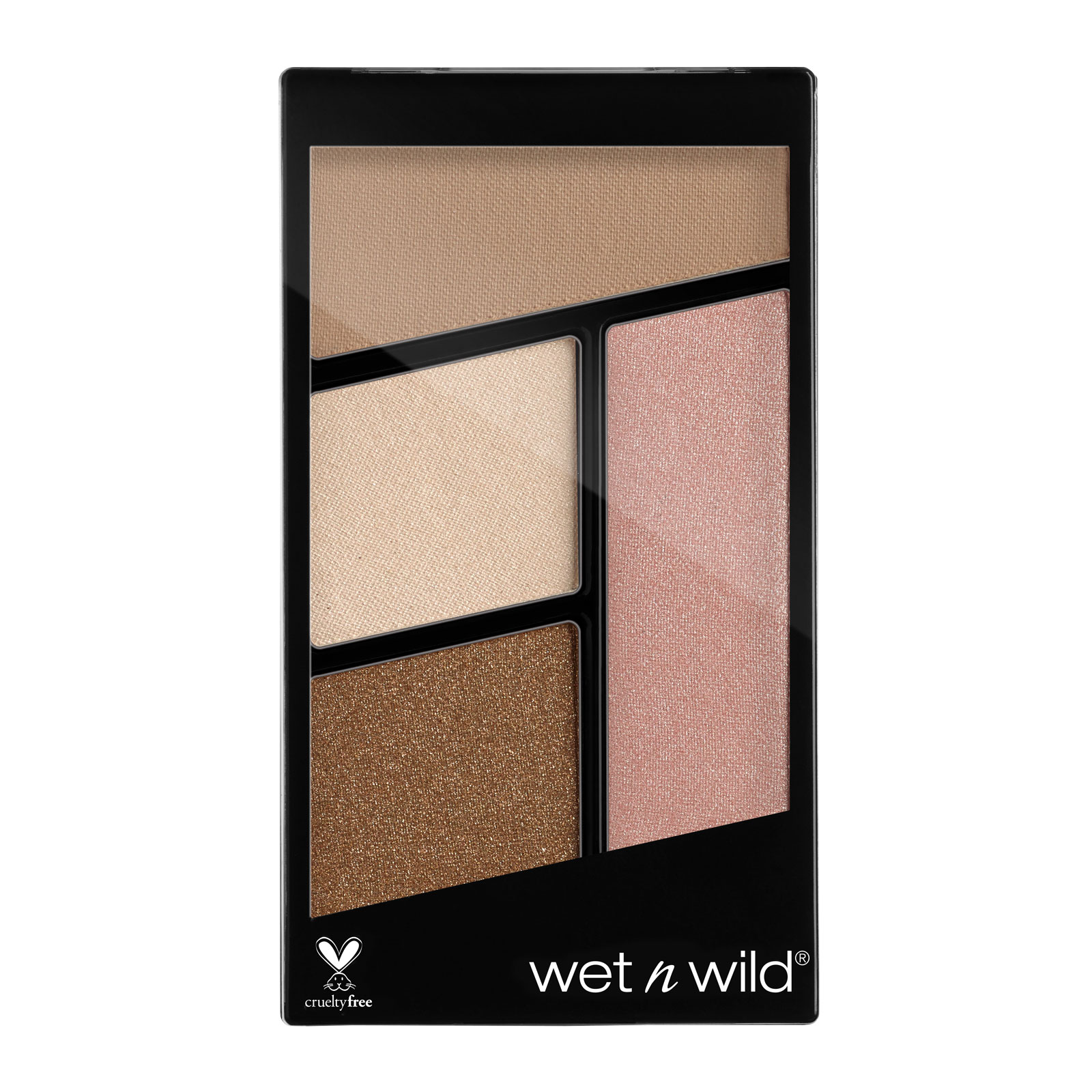 wet n wild 彩色四色眼影 4.5g Walking On Eggshells