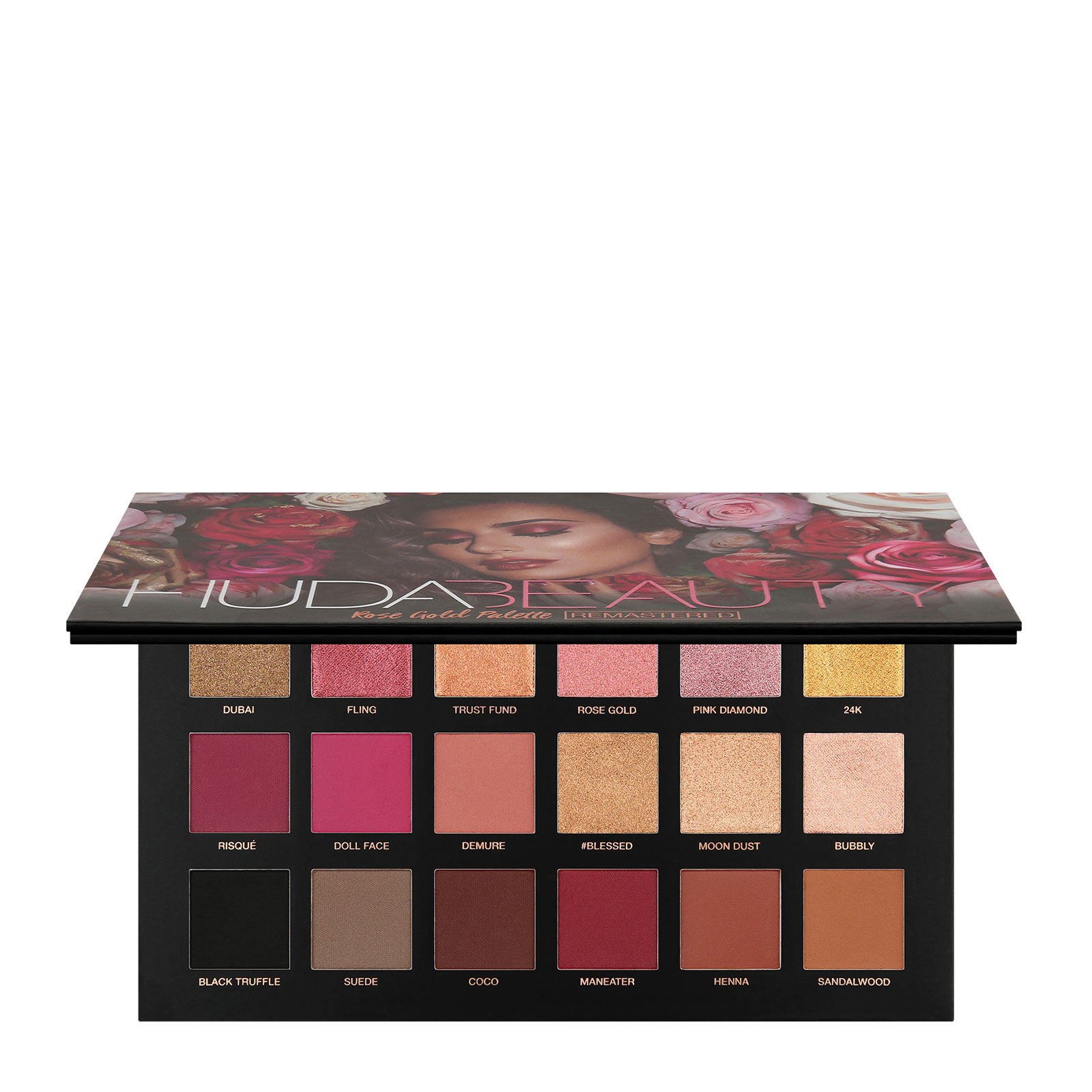 Huda Beauty 玫瑰金二代眼影盘18色 16.6g
