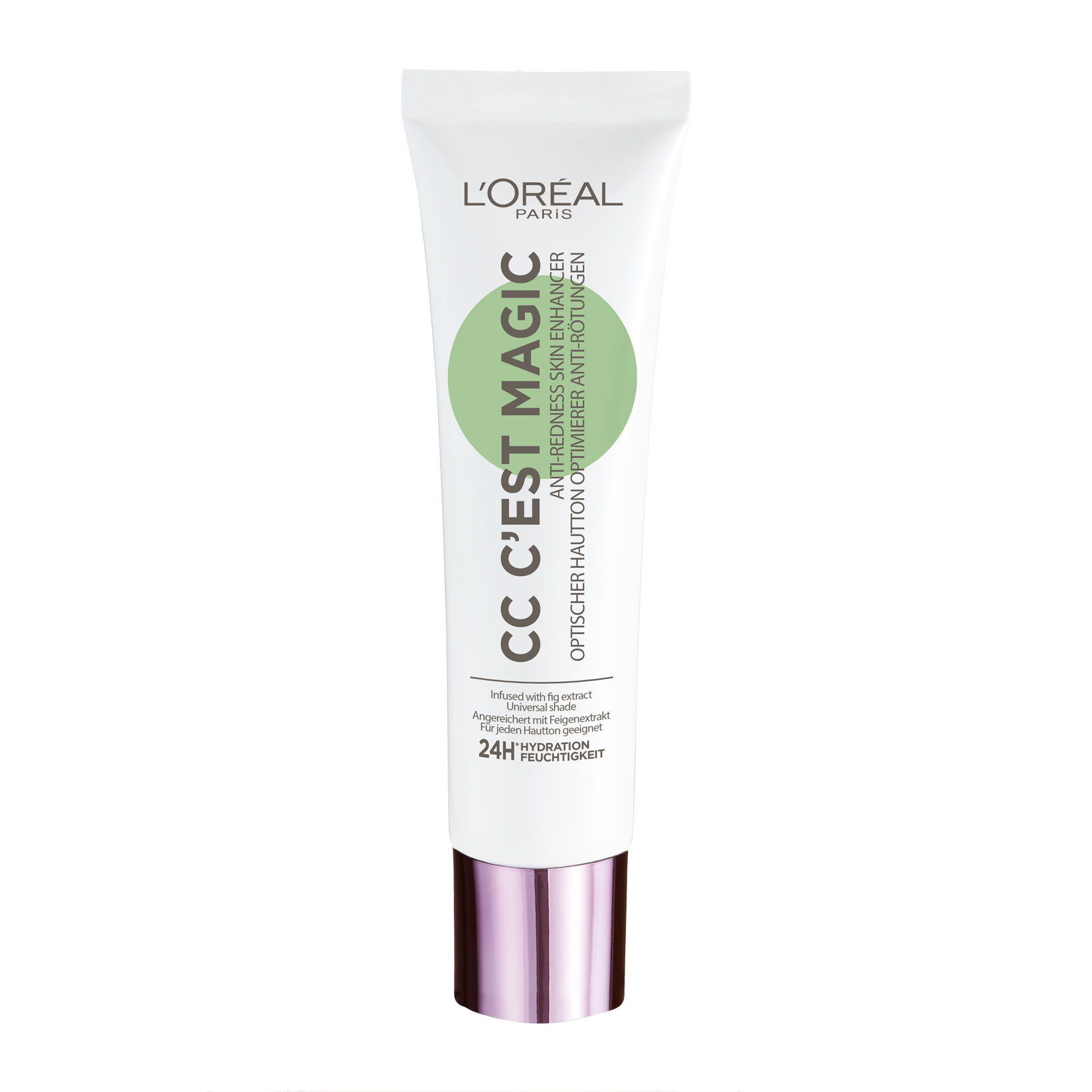 L'Oreal Paris 巴黎欧莱雅 轻盈抗红舒敏修容CC霜 30ml