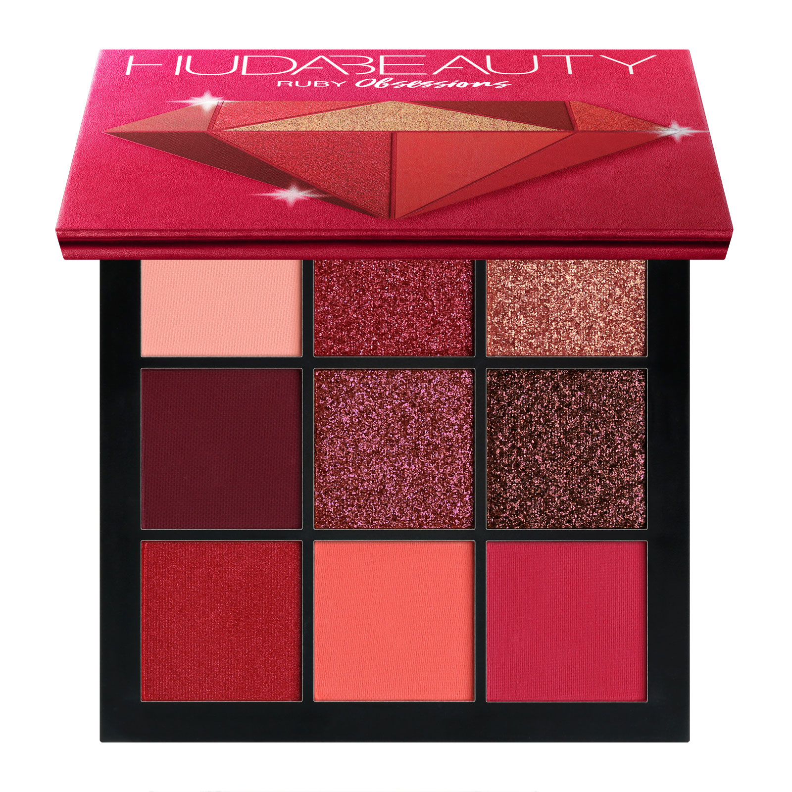 Huda Beauty 钻石痴迷系列九宫格眼影盘 10g Ruby