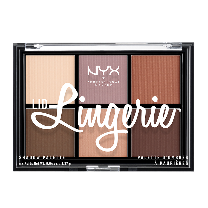NYX Professional Makeup 哑光丝绒六色眼影盘
