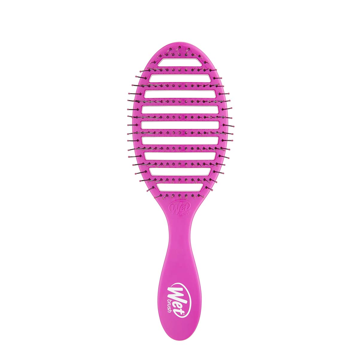 WetBrush 镂空浴室干湿两用速干梳 浪漫紫