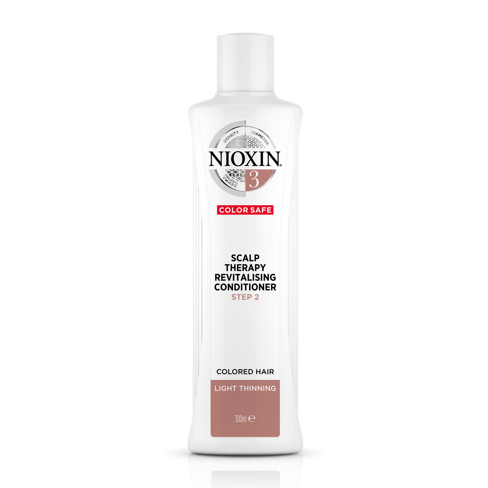 NIOXIN 俪康丝 丽康丝 3号养护修护护发素 300ml 烫染发质
