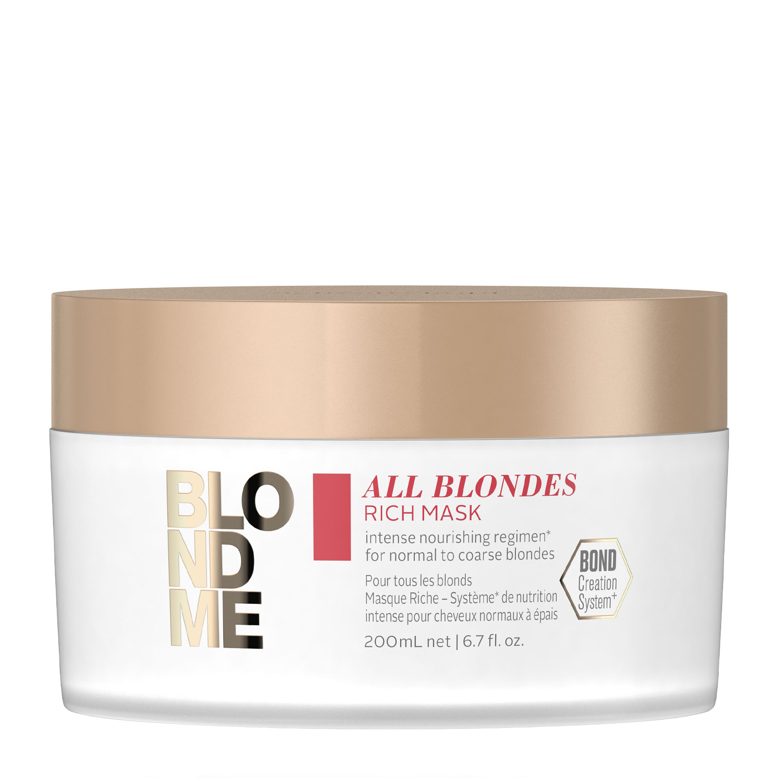 Schwarzkopf Professional 施华蔻 金发水润滋养发膜 滋润型 200ml