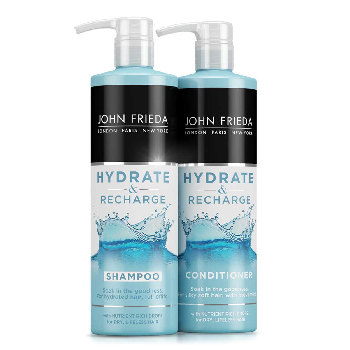 John Frieda 深层补水滋养洗发水护发素套装 2x500ml