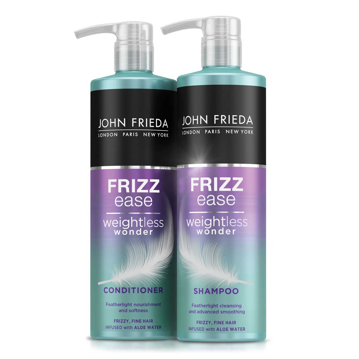 John Frieda 轻盈丰盈蓬松洗发水护发素套装 2x500ml