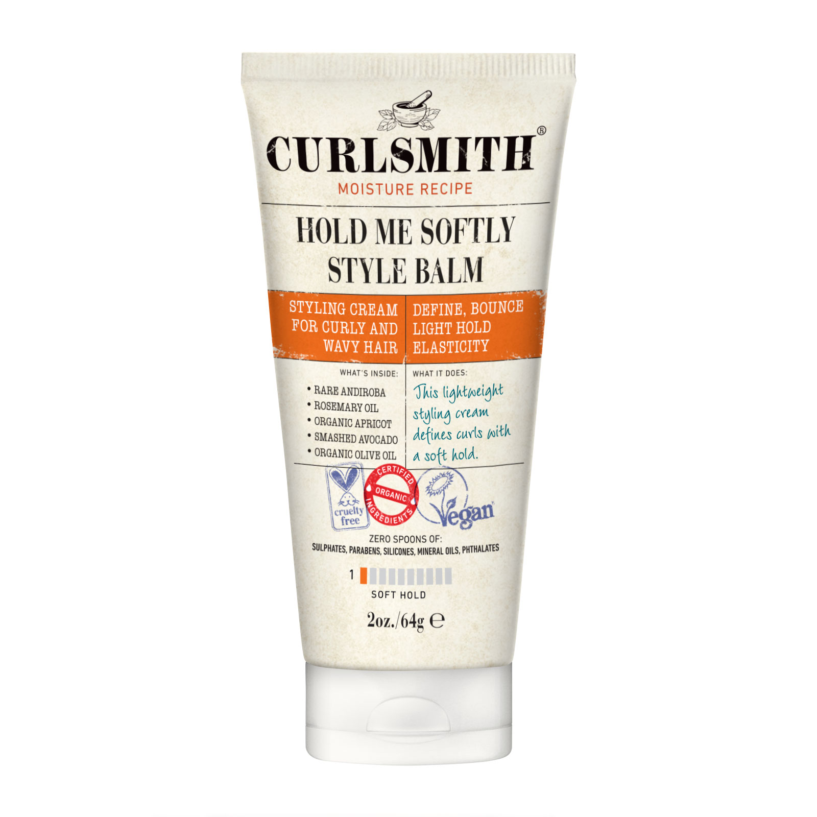 Curlsmith 保湿轻盈卷发定型霜 64g