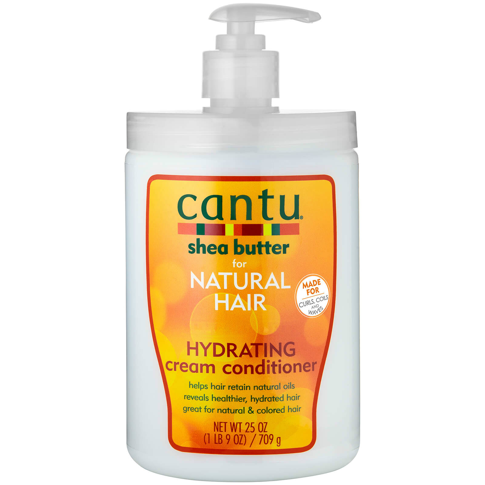 Cantu 乳木果油天然椰子卷发护发霜 710ml