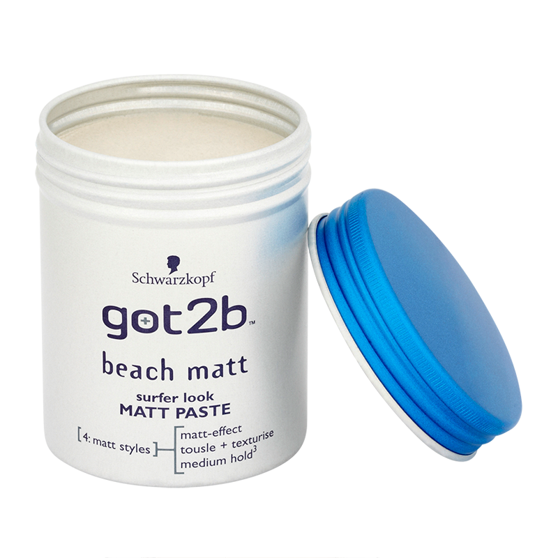 Schwarzkopf got2b Beach Matt Paste 100ml