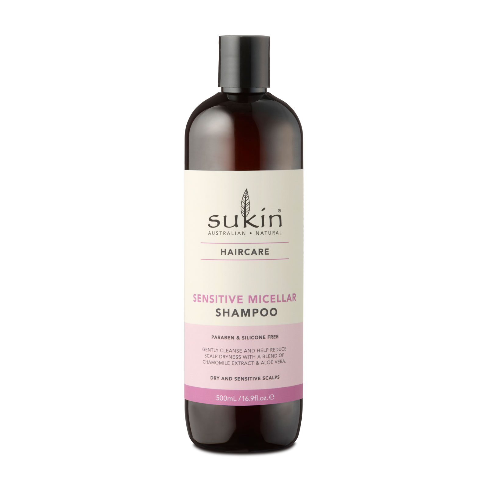 Sukin Micellar 温和洁净泡沫香氛洗发露 500ml
