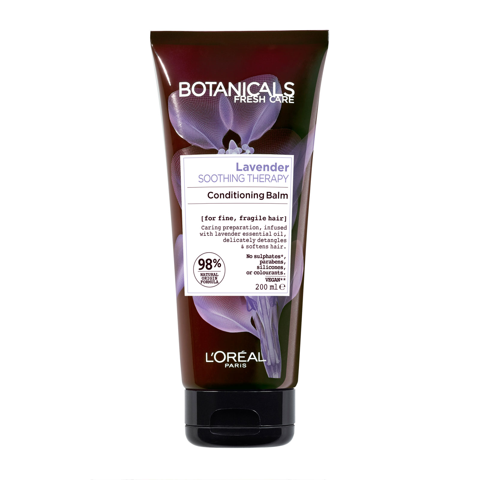 L'Oréal Paris 欧莱雅 植物天然薰衣草敏感头皮护发素 200ml