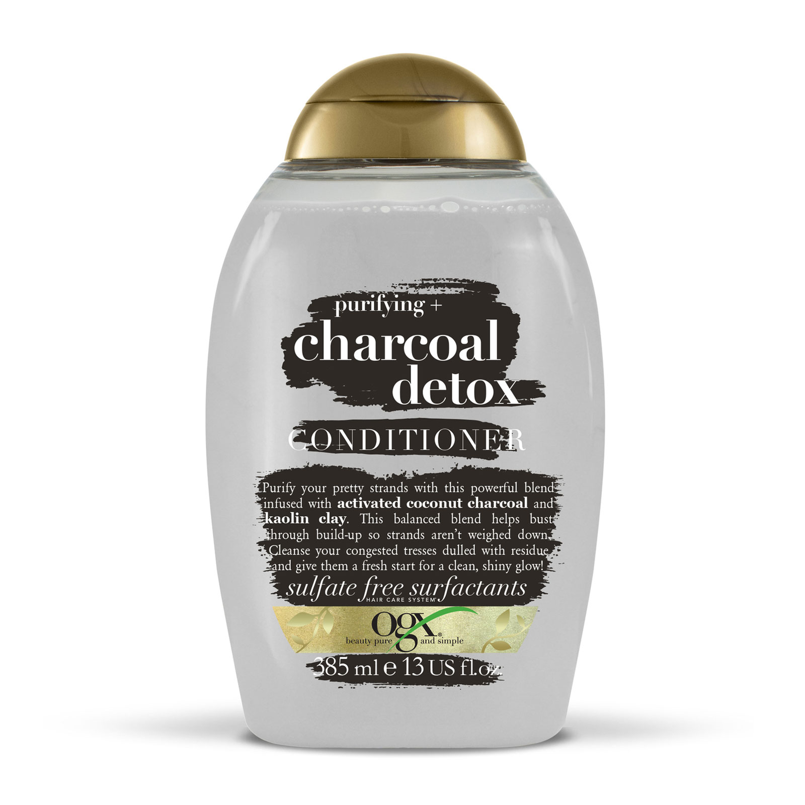 OGX 木炭净化排毒护发素 385ml