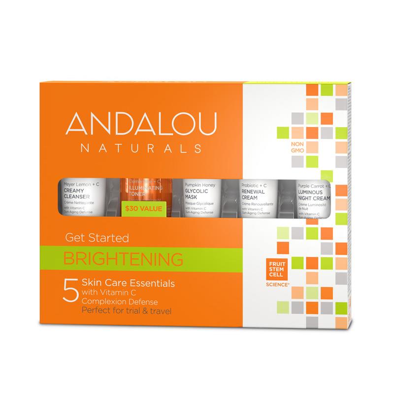 Andalou Naturals 亮肤入门级五件套装 1套