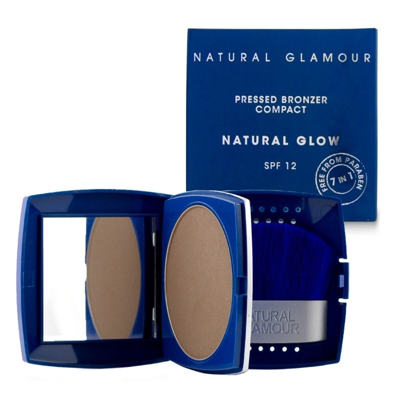 Natural Glamour 天然古铜色修容粉饼 1盒 (Natural Glow)
