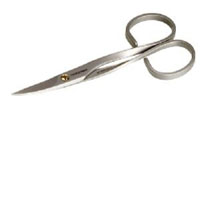 TWEEZERMAN 迪茜曼 微之魅 不锈钢弯刀片剪刀美甲 1把