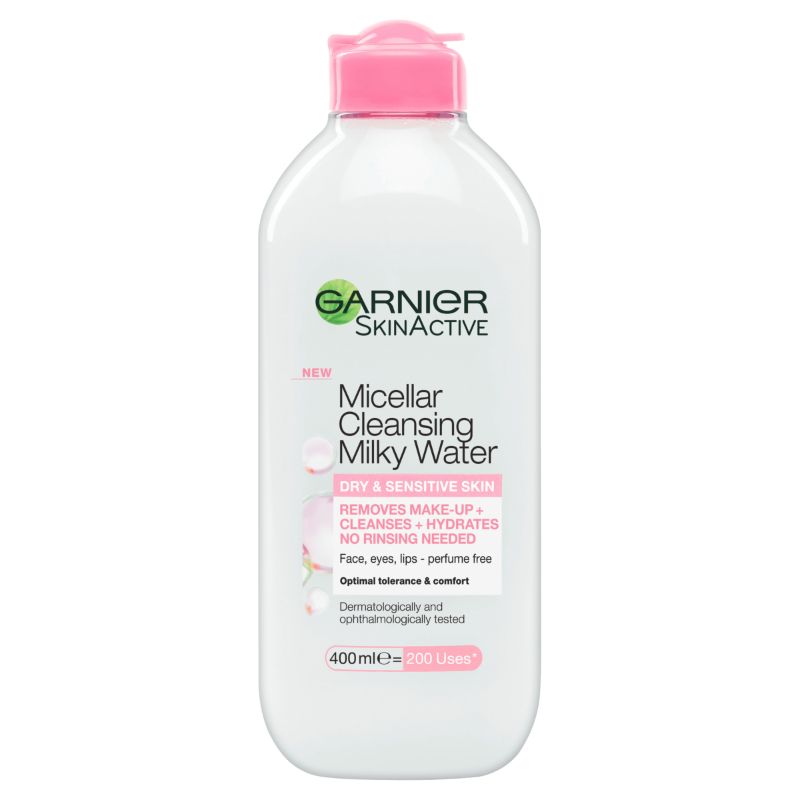 Garnier 卡尼尔 SkinActive系列 胶束洁面乳水（适合偏干和敏感肌肤）400ml
