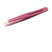TWEEZERMAN 迪茜曼 微之魅 迷你斜镊子（粉红色的火烈鸟）1支 （修剪眉毛等）