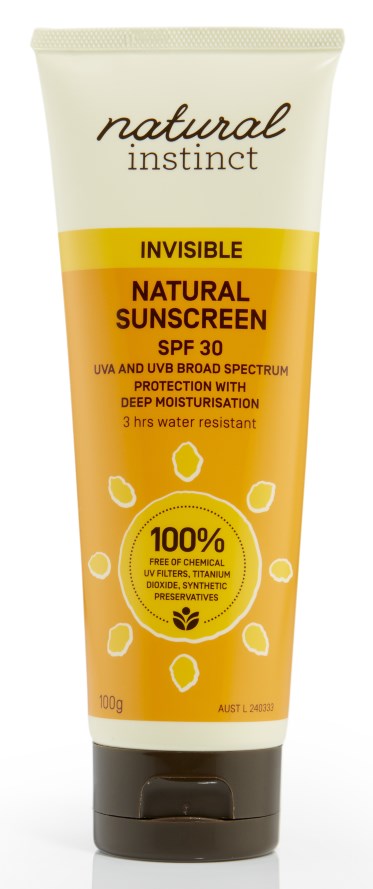 NatUral Instinct Invisible NatUral Sunscreen 100g