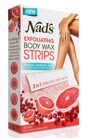 Nad's 天然身体脱毛蜜蜡纸 20片