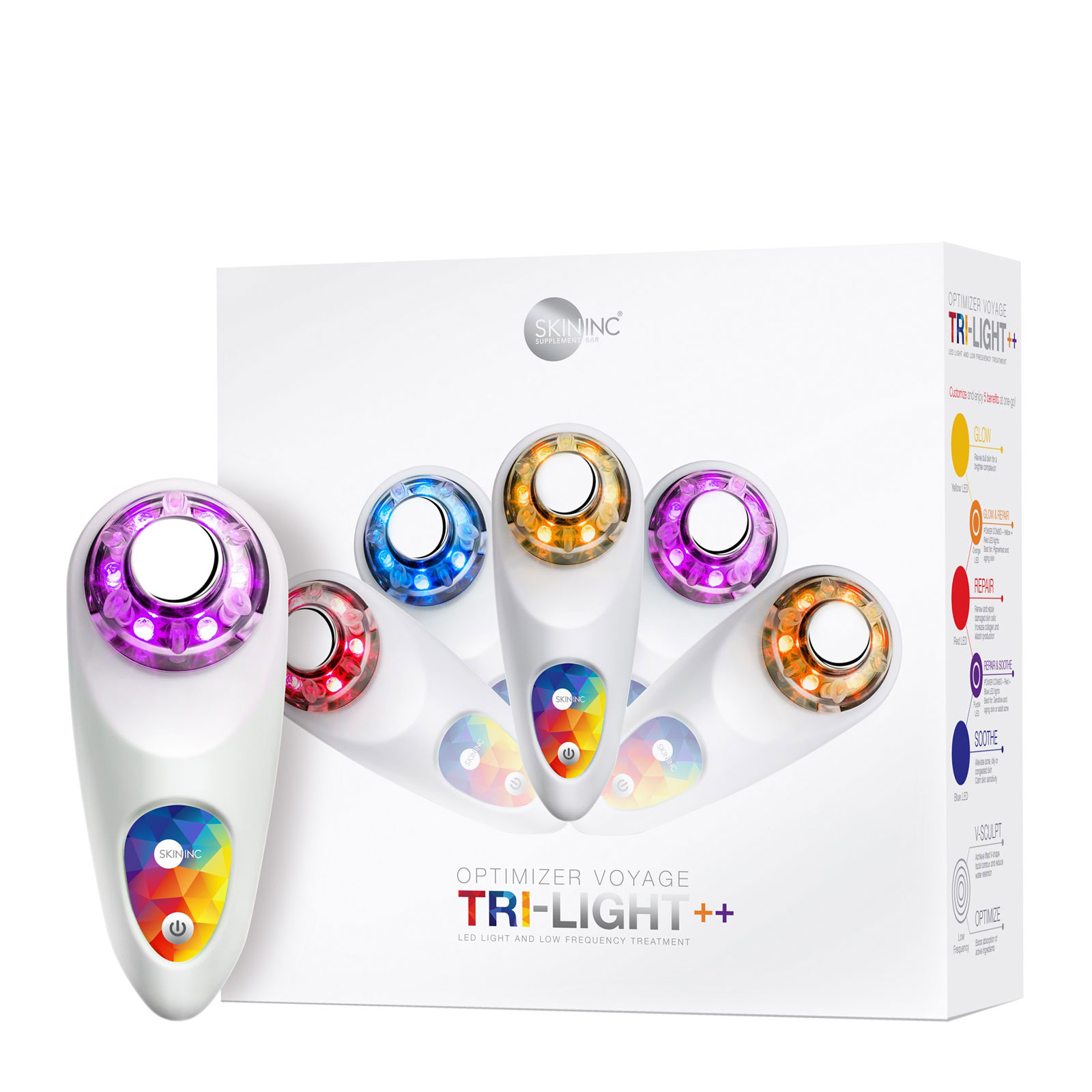 Skin Inc 便携5种彩光护肤美容仪套装 1套