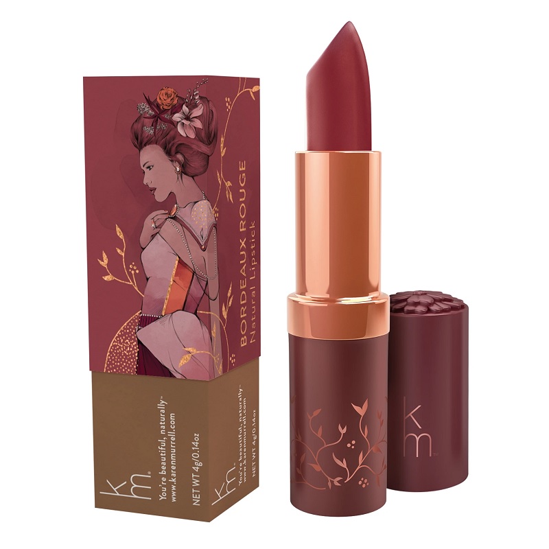 Karen Murrell 公主系列 天然口红 唇膏 孕妇可用 22 波尔多胭脂 4g
